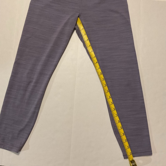 Athleta Elation Space Dye 7/8 Tight Leggings Violet High Rise - Picture 3 of 13